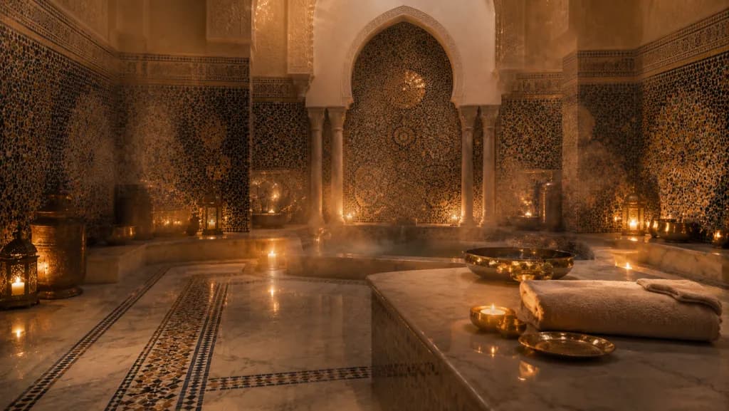 Hammam VIP en palais à Marrakech — expérience privée Bien-être — All To Marrakech