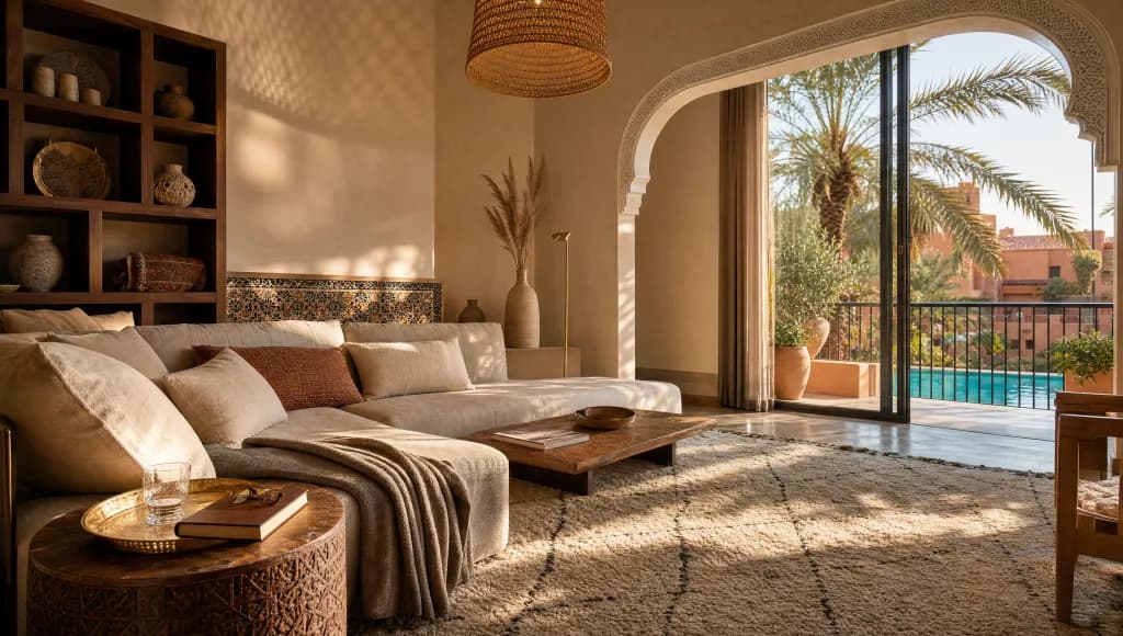 Appartement Hivernage à louer à Marrakech — Hivernage, 2 chambres, 4 personnes — All To Marrakech